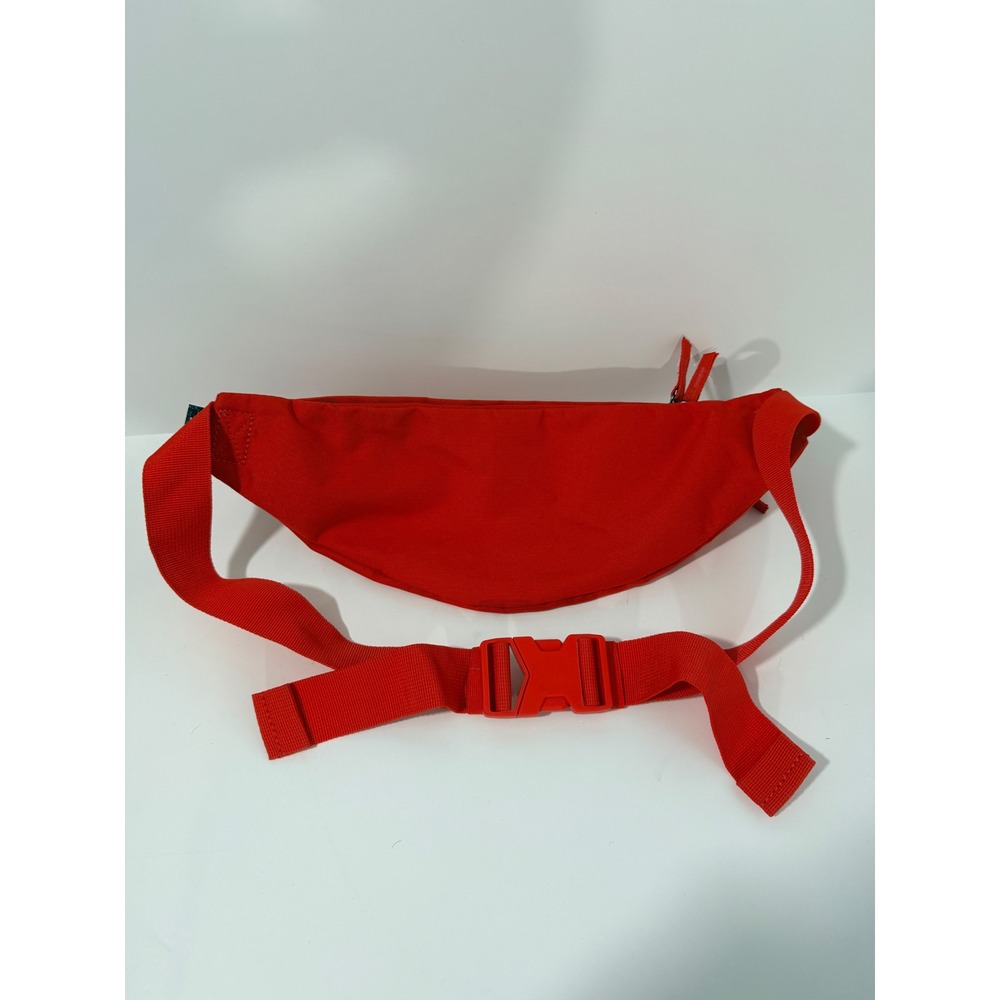 Nike Heritage Waist Pack Unisex OS Red Good Adjustable Strap Logo Fanny Bag - Picture 2 of 9
